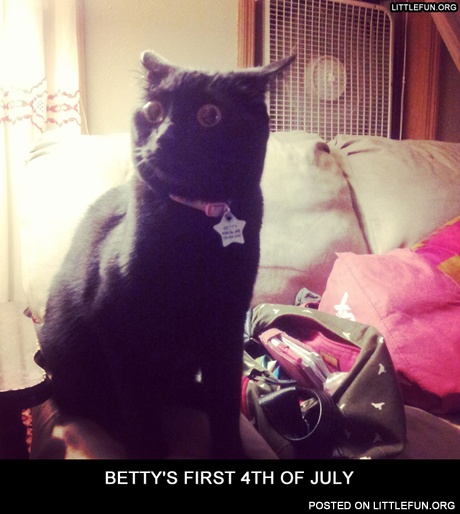 Betty's first 4th of July