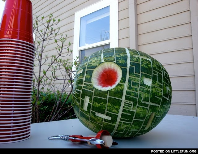 Death Star Watermelon