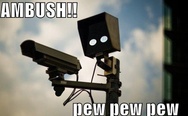 Ambush! Pew pew pew!