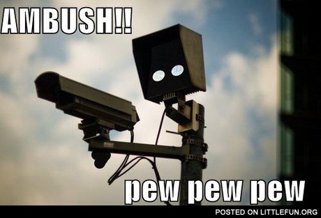 Ambush! Pew pew pew!