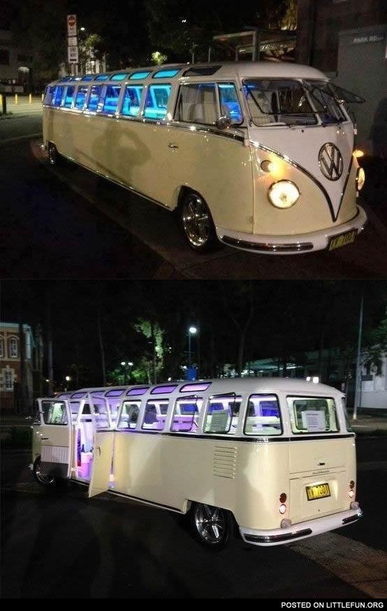 VW bus limo