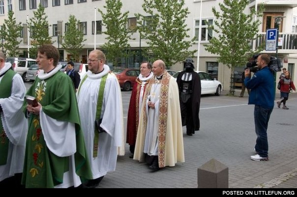 Priest Darth Vader