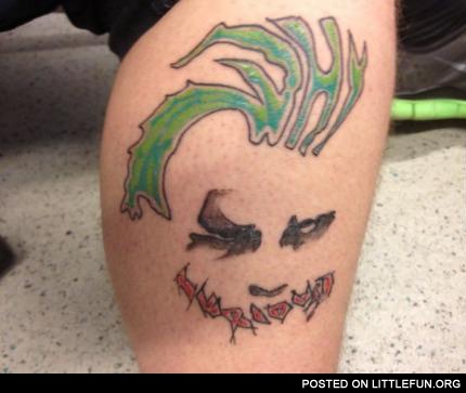 Joker tattoo