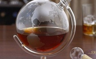 Etched Globe Spirits Decanter