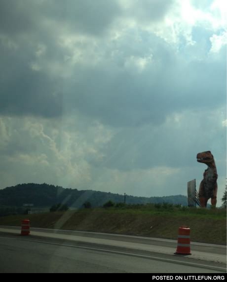 What a nice day... To be a dinosaur