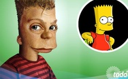 Bart Simpson as a real person