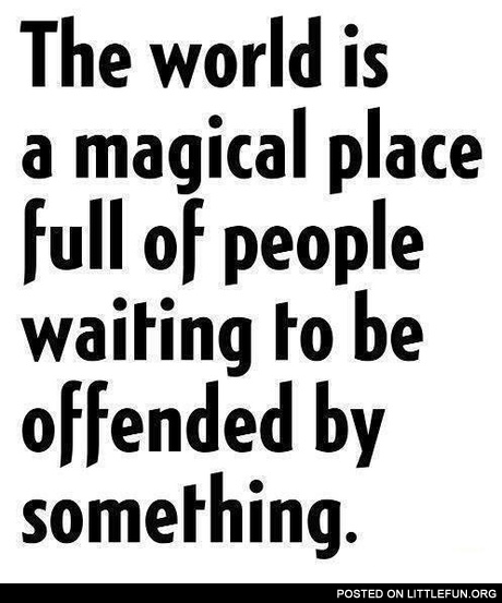 The world is a magic place