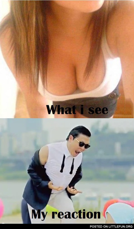 My reaction