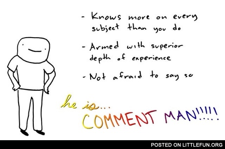 Comment man