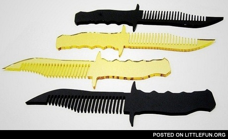 Knife combs