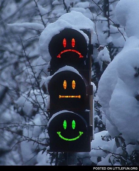 Funny traffic lights