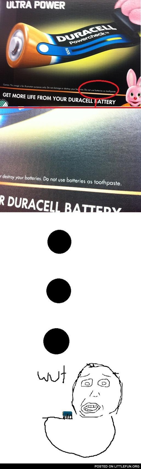 Do not use as toothpaste