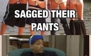 If girls sagged their pants