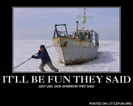 Just like Jack Sparrow