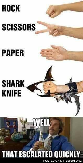 Shark knife