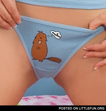 Beaver panties