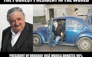 The poorest president in the world