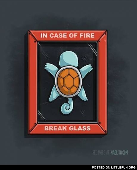 In case of fire