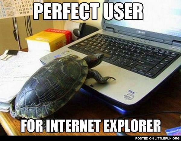Perfect user for IE