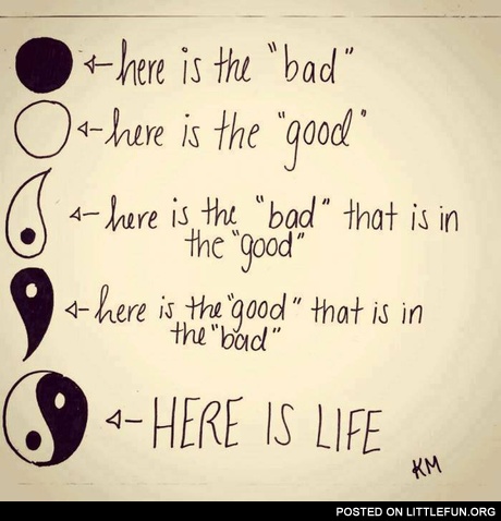 Here is life