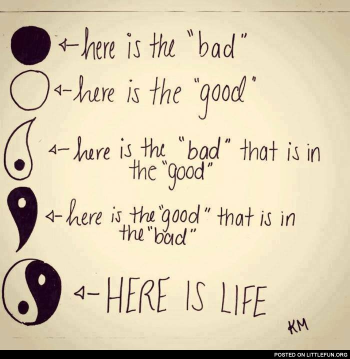 Here is life