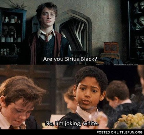 Are you Sirius Black?