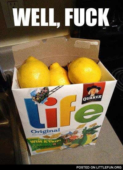 Lemons and life