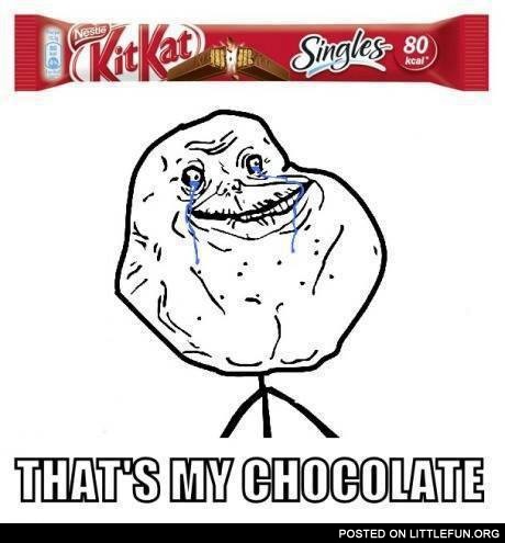 Kit Kat for singles