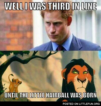 Prince Harry and Lion King