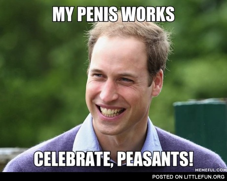 Celebrate, peasants!