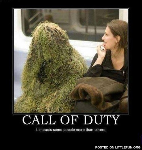 Call OF Duty in real life