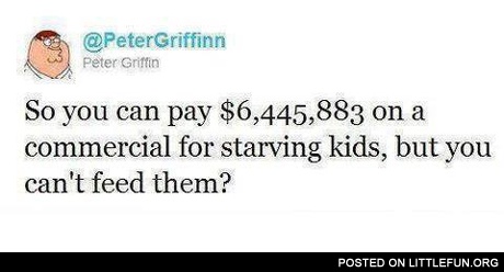 You can pay that much on a commercial