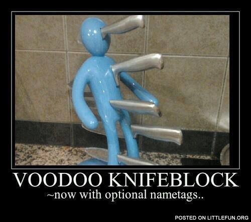 Voodoo knifeblock
