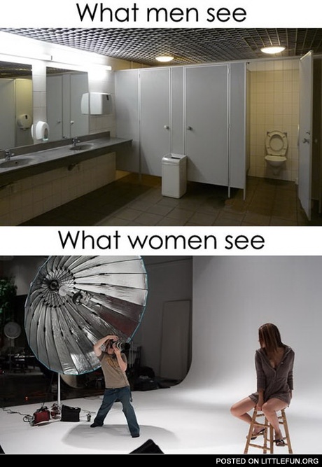 What women see