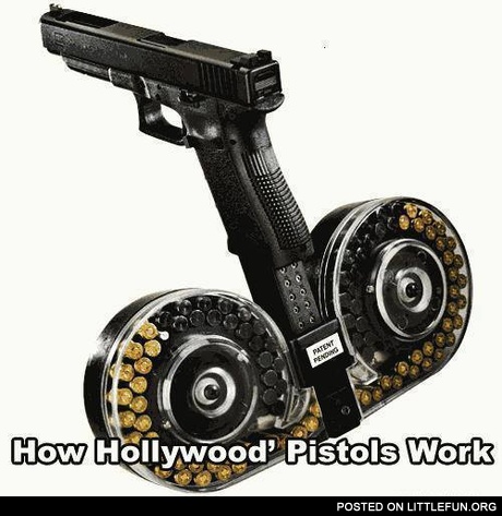 Hollywood pistols