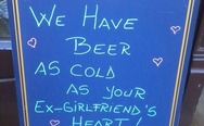 As cold as your ex-girlfriend's heart