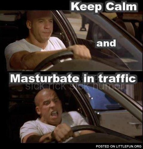 Vin Diesel in traffic