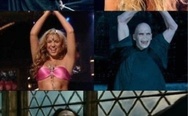 Shakira and Voldemort dancing