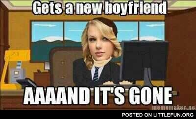 Taylor Swift gets a new boyfriend