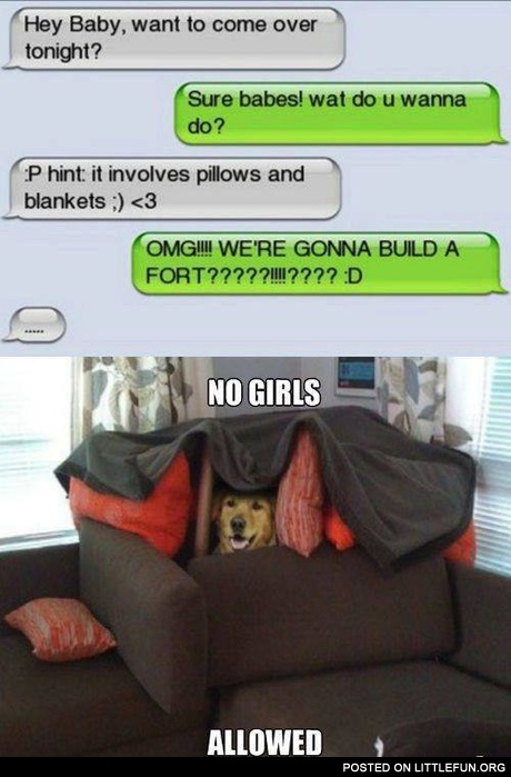 No girls allowed