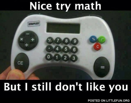 Nice try math