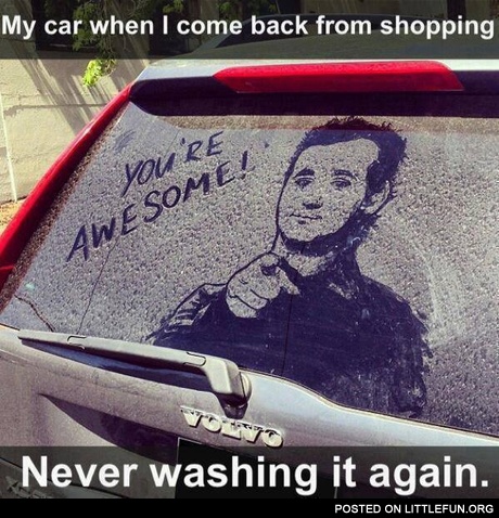 Car window art
