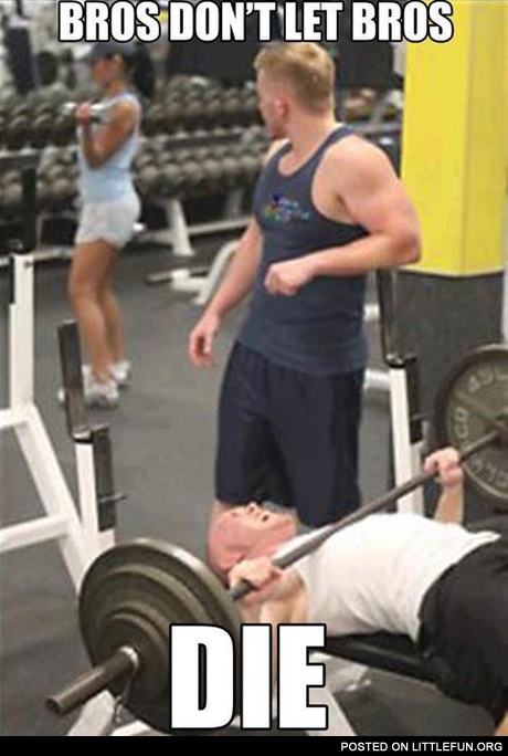 Bros don't let bros die
