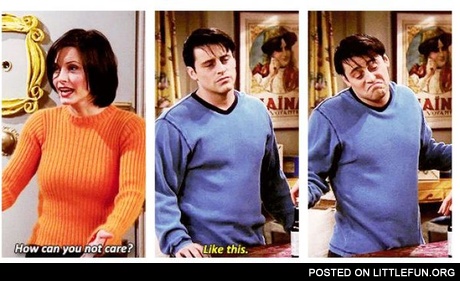 How can you not care?
