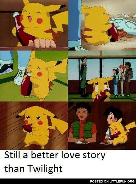 Pikachu and ketchup