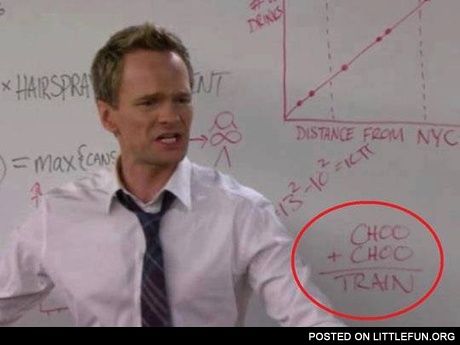 Choo+choo=train