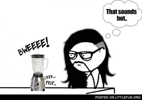Skrillex and the blender