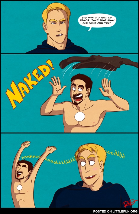 Iron man gone wild