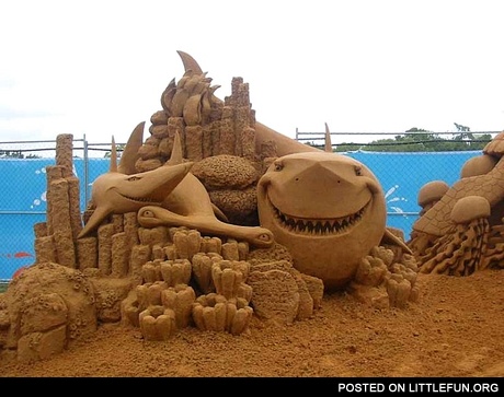 Sand sculpture