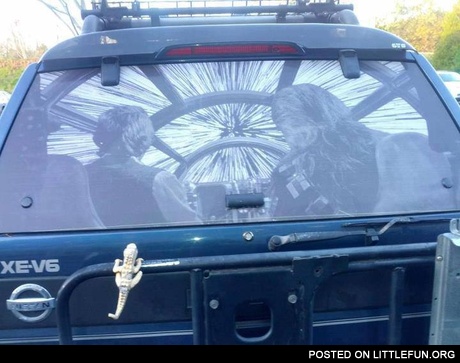 Star Wars window tint